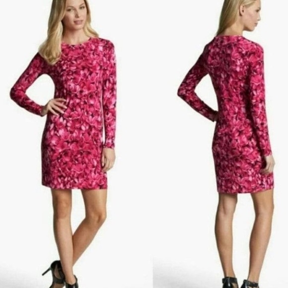 Michael Kors Dresses & Skirts - NWT Michael Kors : Radiant Pink Floral Dress P/L